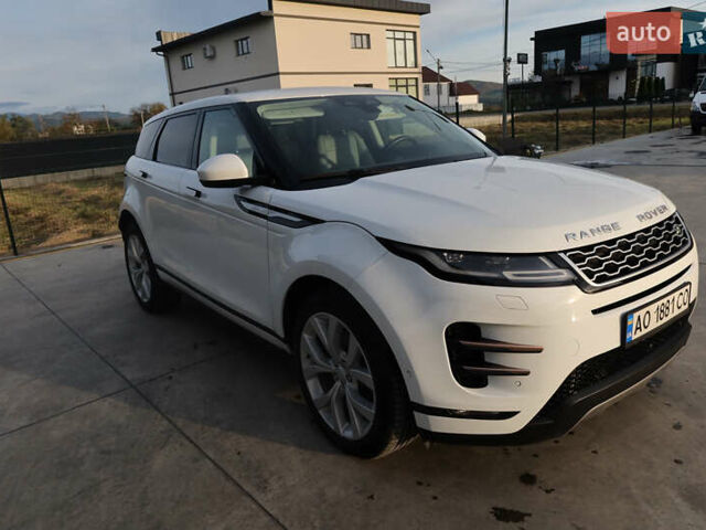 Ленд Ровер Рендж Ровер Эвок 2022 в Хусте на Automoto.ua Белый Ленд Ровер Рендж Ровер Эвок, объемом двигателя 2 л и пробегом 48 тыс. км за 51500 $, фото 5 на Automoto.ua