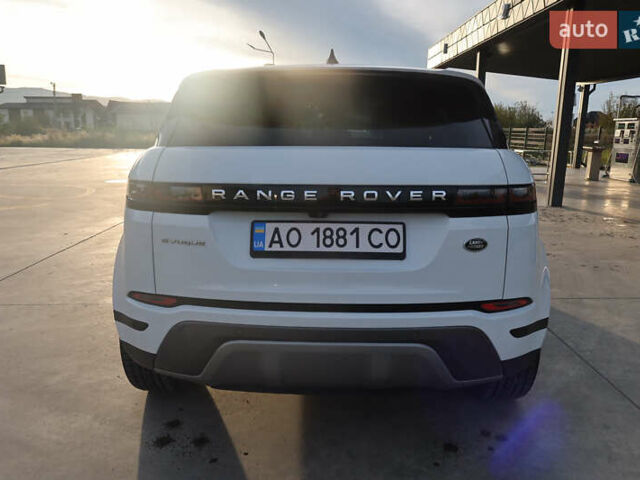 Ленд Ровер Рендж Ровер Эвок 2022 в Хусте на Automoto.ua Белый Ленд Ровер Рендж Ровер Эвок, объемом двигателя 2 л и пробегом 48 тыс. км за 51500 $, фото 8 на Automoto.ua