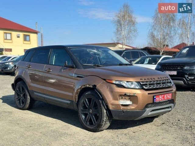 Бежевый Ленд Ровер Рендж Ровер Эвок, объемом двигателя 2 л и пробегом 201 тыс. км за 9900 $, фото 1 на Automoto.ua