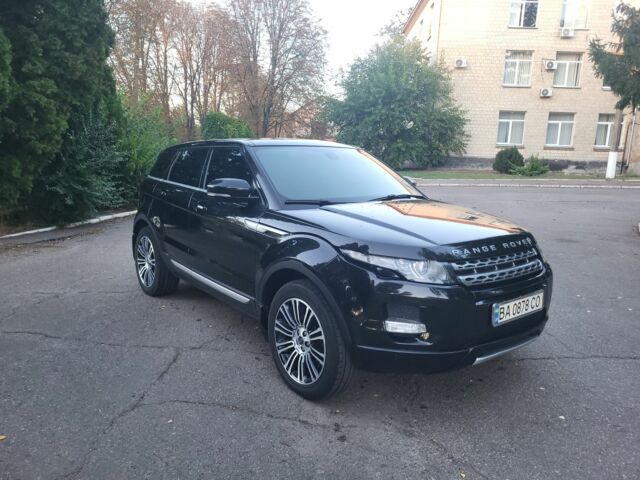 Черный Ленд Ровер Рендж Ровер Эвок, объемом двигателя 2.2 л и пробегом 160 тыс. км за 16500 $, фото 1 на Automoto.ua