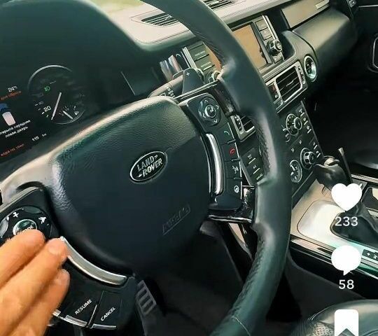 Черный Ленд Ровер Рендж Ровер Эвок, объемом двигателя 5 л и пробегом 210 тыс. км за 15850 $, фото 1 на Automoto.ua