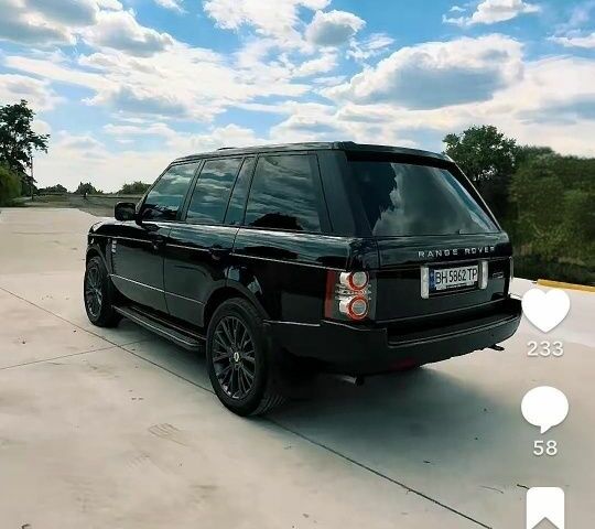 Черный Ленд Ровер Рендж Ровер Эвок, объемом двигателя 5 л и пробегом 210 тыс. км за 15850 $, фото 5 на Automoto.ua