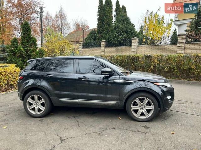 Черный Ленд Ровер Рендж Ровер Эвок, объемом двигателя 2 л и пробегом 163 тыс. км за 15990 $, фото 3 на Automoto.ua