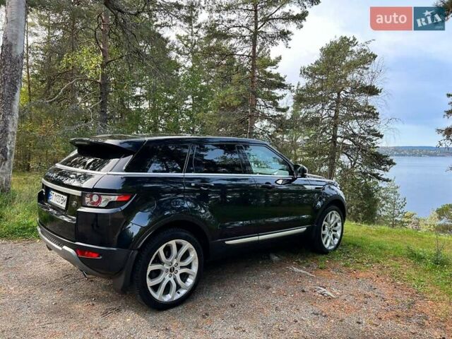 Чорний Ленд Ровер Рендж Ровер Евок, об'ємом двигуна 2 л та пробігом 210 тис. км за 16000 $, фото 8 на Automoto.ua
