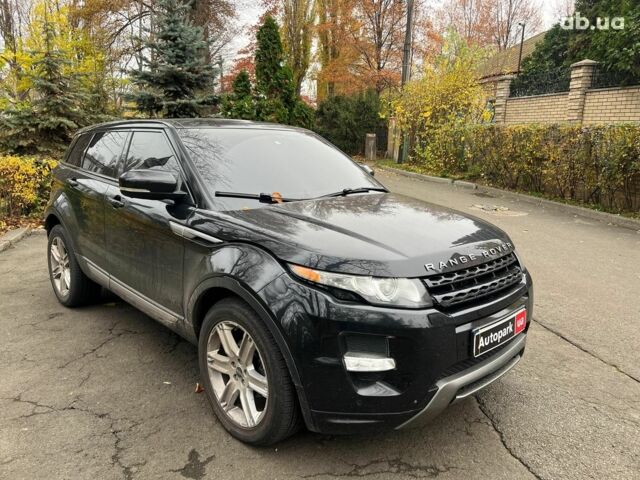 Черный Ленд Ровер Рендж Ровер Эвок, объемом двигателя 2 л и пробегом 163 тыс. км за 15990 $, фото 2 на Automoto.ua