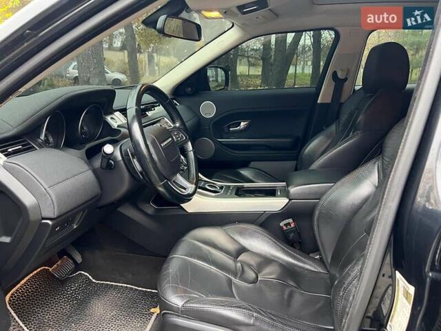 Черный Ленд Ровер Рендж Ровер Эвок, объемом двигателя 2 л и пробегом 163 тыс. км за 15990 $, фото 11 на Automoto.ua