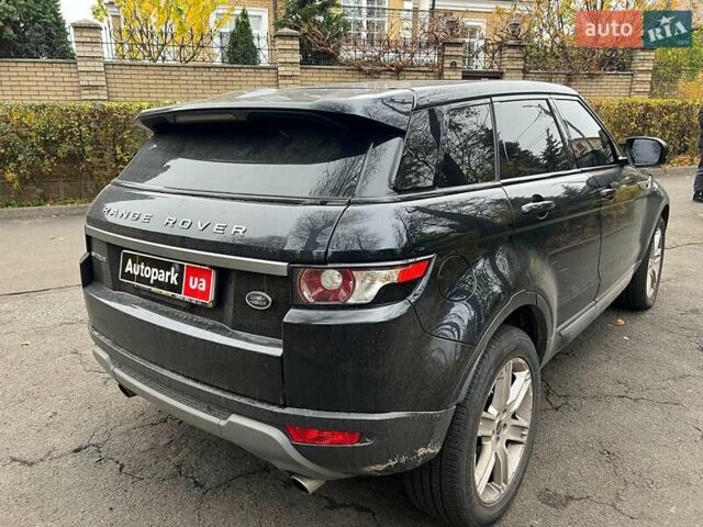 Черный Ленд Ровер Рендж Ровер Эвок, объемом двигателя 2 л и пробегом 163 тыс. км за 15990 $, фото 4 на Automoto.ua