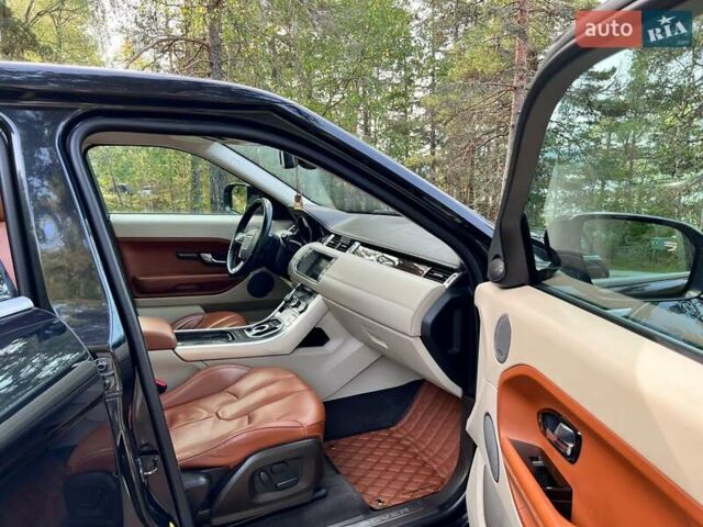 Чорний Ленд Ровер Рендж Ровер Евок, об'ємом двигуна 2 л та пробігом 210 тис. км за 16000 $, фото 15 на Automoto.ua