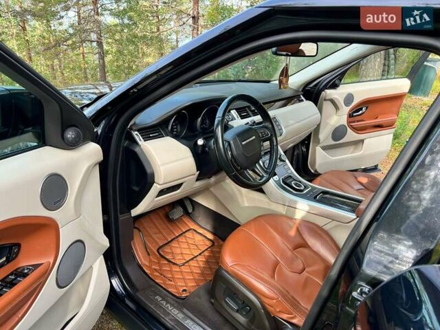 Чорний Ленд Ровер Рендж Ровер Евок, об'ємом двигуна 2 л та пробігом 210 тис. км за 16000 $, фото 13 на Automoto.ua