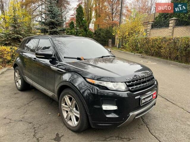 Черный Ленд Ровер Рендж Ровер Эвок, объемом двигателя 2 л и пробегом 163 тыс. км за 15990 $, фото 2 на Automoto.ua