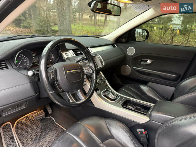 Чорний Ленд Ровер Рендж Ровер Евок, об'ємом двигуна 2 л та пробігом 163 тис. км за 14990 $, фото 10 на Automoto.ua