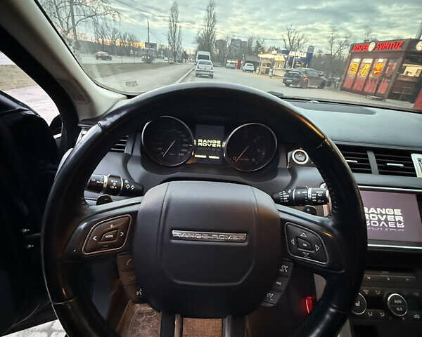 Чорний Ленд Ровер Рендж Ровер Евок, об'ємом двигуна 2.18 л та пробігом 164 тис. км за 18500 $, фото 7 на Automoto.ua