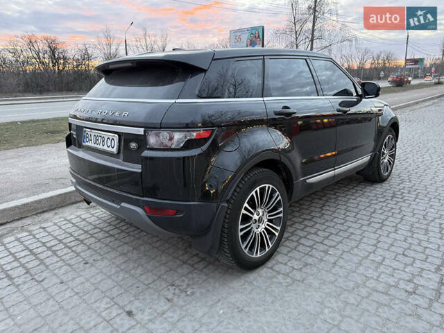 Чорний Ленд Ровер Рендж Ровер Евок, об'ємом двигуна 2.18 л та пробігом 164 тис. км за 18500 $, фото 2 на Automoto.ua