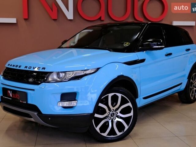 Чорний Ленд Ровер Рендж Ровер Евок, об'ємом двигуна 2 л та пробігом 94 тис. км за 14900 $, фото 9 на Automoto.ua