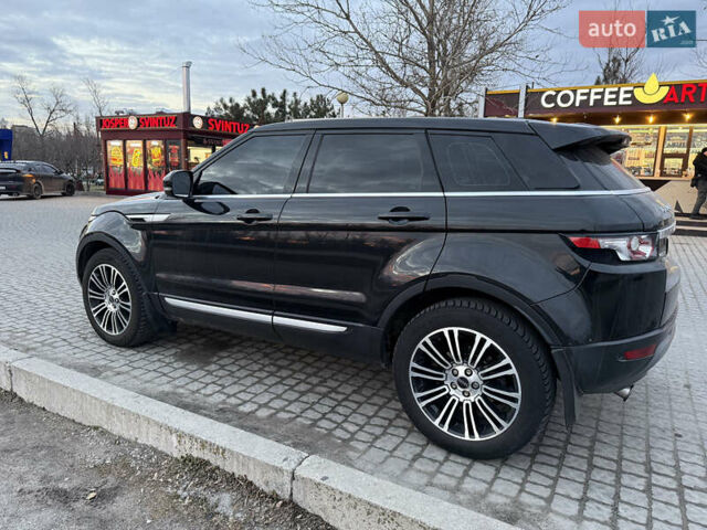Чорний Ленд Ровер Рендж Ровер Евок, об'ємом двигуна 2.18 л та пробігом 164 тис. км за 18500 $, фото 3 на Automoto.ua