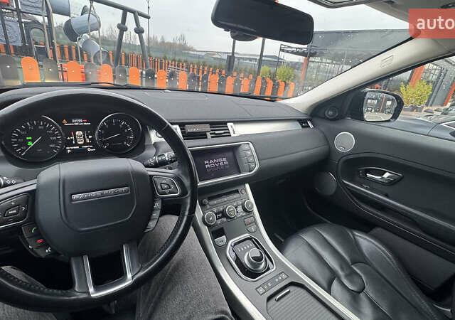 Чорний Ленд Ровер Рендж Ровер Евок, об'ємом двигуна 2 л та пробігом 174 тис. км за 15700 $, фото 19 на Automoto.ua