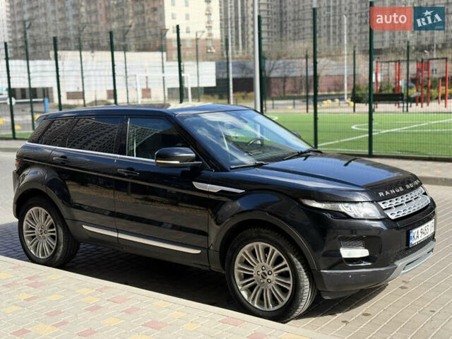 Чорний Ленд Ровер Рендж Ровер Евок, об'ємом двигуна 2.2 л та пробігом 241 тис. км за 16700 $, фото 1 на Automoto.ua