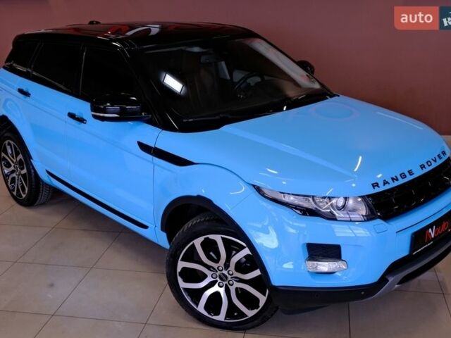 Чорний Ленд Ровер Рендж Ровер Евок, об'ємом двигуна 2 л та пробігом 94 тис. км за 14900 $, фото 5 на Automoto.ua
