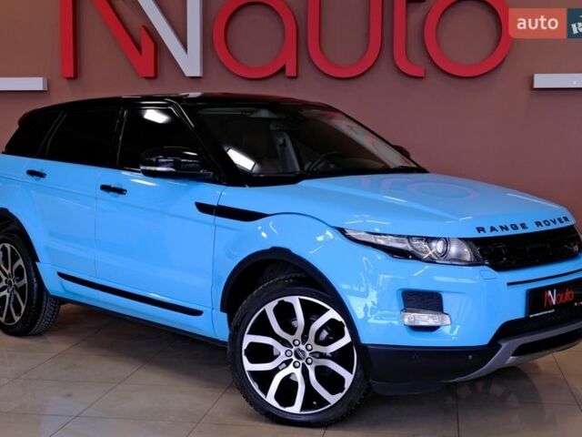 Чорний Ленд Ровер Рендж Ровер Евок, об'ємом двигуна 2 л та пробігом 94 тис. км за 14900 $, фото 4 на Automoto.ua