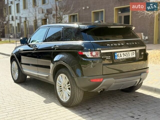 Чорний Ленд Ровер Рендж Ровер Евок, об'ємом двигуна 2.2 л та пробігом 241 тис. км за 16700 $, фото 5 на Automoto.ua