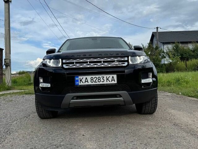 Чорний Ленд Ровер Рендж Ровер Евок, об'ємом двигуна 2.18 л та пробігом 153 тис. км за 15900 $, фото 1 на Automoto.ua