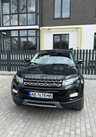 Чорний Ленд Ровер Рендж Ровер Евок, об'ємом двигуна 2 л та пробігом 179 тис. км за 13500 $, фото 1 на Automoto.ua