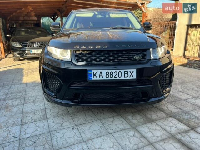 Чорний Ленд Ровер Рендж Ровер Евок, об'ємом двигуна 2.18 л та пробігом 200 тис. км за 18500 $, фото 1 на Automoto.ua