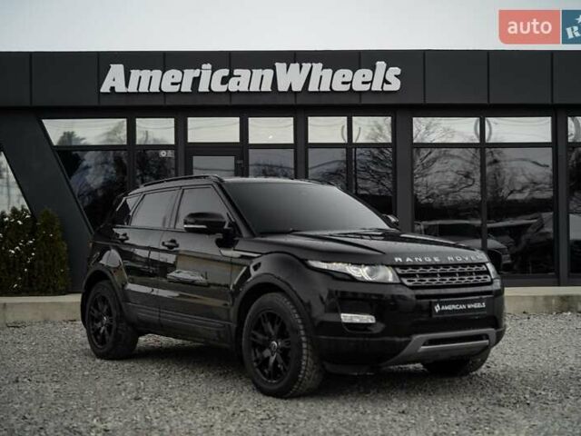 Чорний Ленд Ровер Рендж Ровер Евок, об'ємом двигуна 2.18 л та пробігом 150 тис. км за 18500 $, фото 2 на Automoto.ua