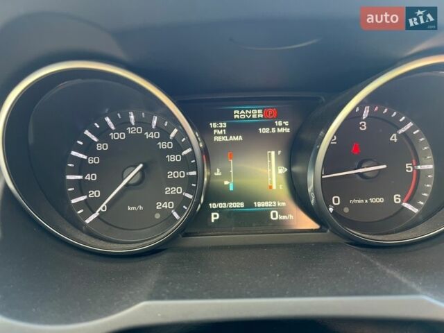 Чорний Ленд Ровер Рендж Ровер Евок, об'ємом двигуна 2.18 л та пробігом 200 тис. км за 18500 $, фото 9 на Automoto.ua
