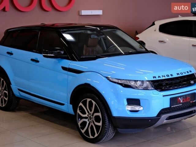 Чорний Ленд Ровер Рендж Ровер Евок, об'ємом двигуна 2 л та пробігом 94 тис. км за 14900 $, фото 3 на Automoto.ua