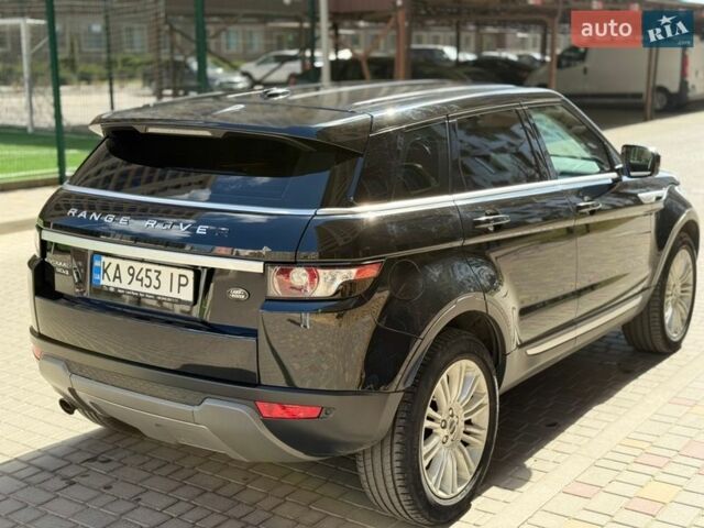 Чорний Ленд Ровер Рендж Ровер Евок, об'ємом двигуна 2.2 л та пробігом 241 тис. км за 16700 $, фото 4 на Automoto.ua