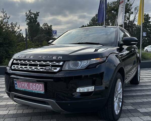 Черный Ленд Ровер Рендж Ровер Эвок, объемом двигателя 2 л и пробегом 170 тыс. км за 14999 $, фото 1 на Automoto.ua