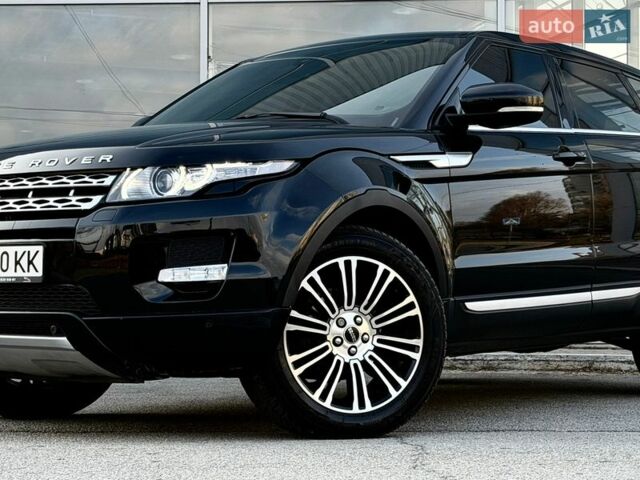 Черный Ленд Ровер Рендж Ровер Эвок, объемом двигателя 2.2 л и пробегом 165 тыс. км за 18000 $, фото 1 на Automoto.ua