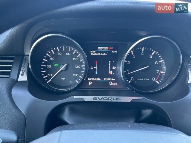 Черный Ленд Ровер Рендж Ровер Эвок, объемом двигателя 2 л и пробегом 214 тыс. км за 13000 $, фото 7 на Automoto.ua