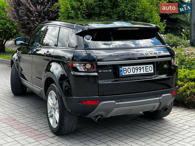 Черный Ленд Ровер Рендж Ровер Эвок, объемом двигателя 2 л и пробегом 172 тыс. км за 16900 $, фото 6 на Automoto.ua