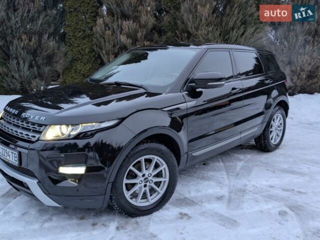 Чорний Ленд Ровер Рендж Ровер Евок, об'ємом двигуна 2 л та пробігом 230 тис. км за 16199 $, фото 1 на Automoto.ua