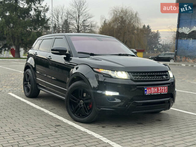 Чорний Ленд Ровер Рендж Ровер Евок, об'ємом двигуна 2 л та пробігом 160 тис. км за 12900 $, фото 1 на Automoto.ua