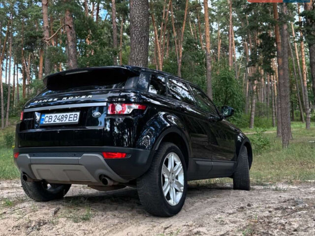 Чорний Ленд Ровер Рендж Ровер Евок, об'ємом двигуна 2 л та пробігом 140 тис. км за 19000 $, фото 6 на Automoto.ua