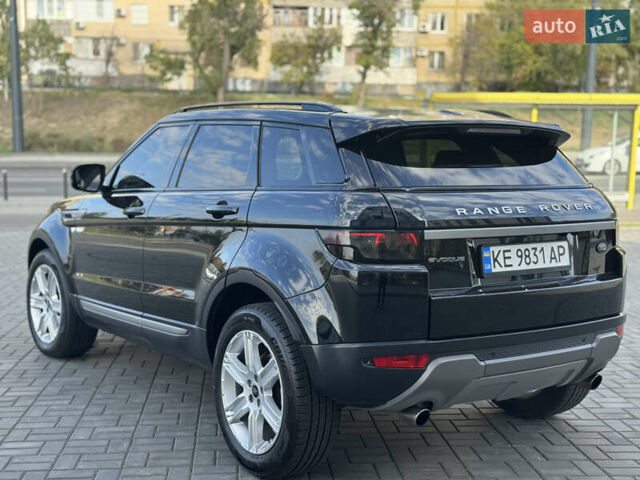 Ленд Ровер Рендж Ровер Эвок 2013 в Днепре (Днепропетровске) на Automoto.ua Черный Ленд Ровер Рендж Ровер Эвок, объемом двигателя 2 л и пробегом 210 тыс. км за 13999 $, фото 6 на Automoto.ua