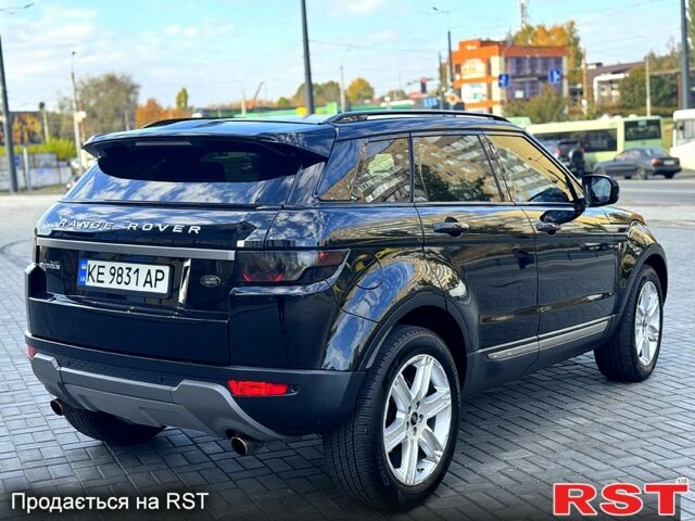 Черный Ленд Ровер Рендж Ровер Эвок, объемом двигателя 2 л и пробегом 210 тыс. км за 14500 $, фото 5 на Automoto.ua
