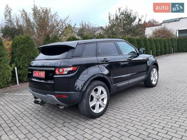 Ленд Ровер Рендж Ровер Эвок 2013 в Львове на Automoto.ua Черный Ленд Ровер Рендж Ровер Эвок, объемом двигателя 2 л и пробегом 120 тыс. км за 15300 $, фото 22 на Automoto.ua