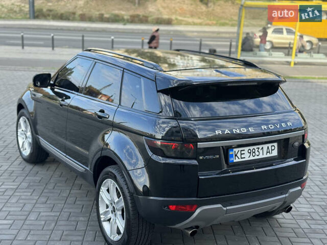 Ленд Ровер Рендж Ровер Эвок 2013 в Днепре (Днепропетровске) на Automoto.ua Черный Ленд Ровер Рендж Ровер Эвок, объемом двигателя 2 л и пробегом 210 тыс. км за 13999 $, фото 4 на Automoto.ua