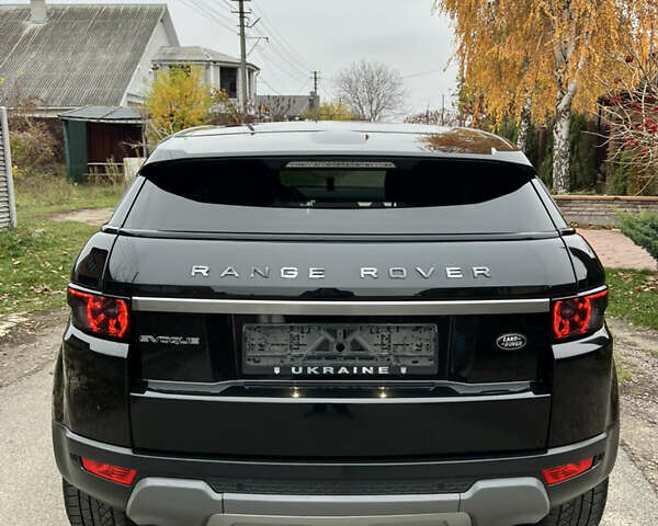 Чорний Ленд Ровер Рендж Ровер Евок, об'ємом двигуна 2 л та пробігом 197 тис. км за 13500 $, фото 5 на Automoto.ua