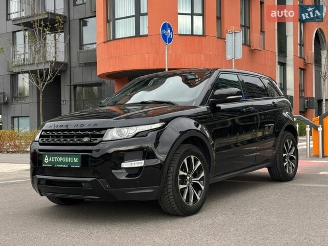 Черный Ленд Ровер Рендж Ровер Эвок, объемом двигателя 2 л и пробегом 135 тыс. км за 14700 $, фото 2 на Automoto.ua