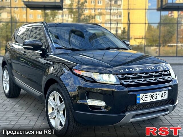 Черный Ленд Ровер Рендж Ровер Эвок, объемом двигателя 2 л и пробегом 210 тыс. км за 14500 $, фото 1 на Automoto.ua