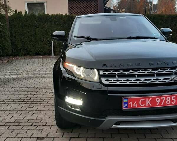 Ленд Ровер Рендж Ровер Эвок 2013 в Львове на Automoto.ua Черный Ленд Ровер Рендж Ровер Эвок, объемом двигателя 2 л и пробегом 120 тыс. км за 15300 $, фото 2 на Automoto.ua
