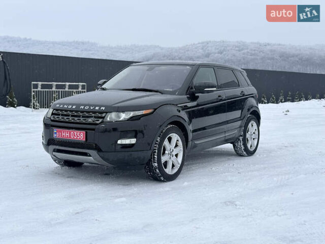 Черный Ленд Ровер Рендж Ровер Эвок, объемом двигателя 2 л и пробегом 260 тыс. км за 11799 $, фото 1 на Automoto.ua
