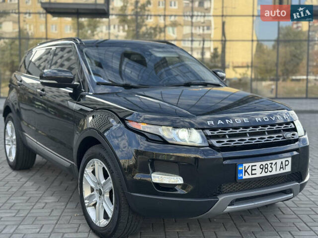 Ленд Ровер Рендж Ровер Эвок 2013 в Днепре (Днепропетровске) на Automoto.ua Черный Ленд Ровер Рендж Ровер Эвок, объемом двигателя 2 л и пробегом 210 тыс. км за 13999 $, фото 2 на Automoto.ua