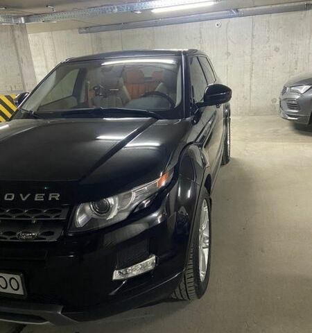 Чорний Ленд Ровер Рендж Ровер Евок, об'ємом двигуна 2 л та пробігом 186 тис. км за 16500 $, фото 1 на Automoto.ua