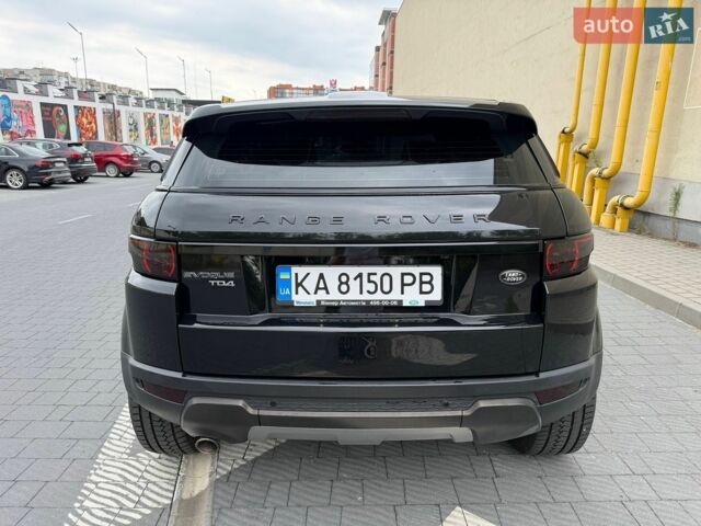 Чорний Ленд Ровер Рендж Ровер Евок, об'ємом двигуна 2.2 л та пробігом 228 тис. км за 17950 $, фото 19 на Automoto.ua